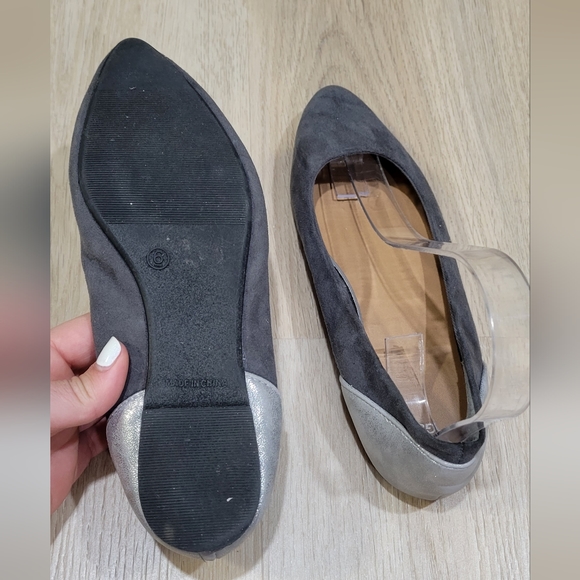 Gap faux suede pointed flats - Picture 6 of 6